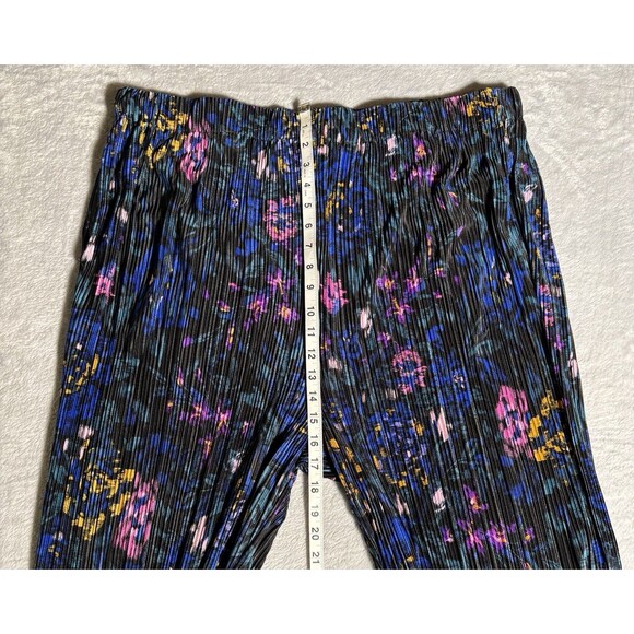 City Chic Women’s Plus Size L (20) Kira Print Pant In Etched Floral Black - Picture 6 of 12